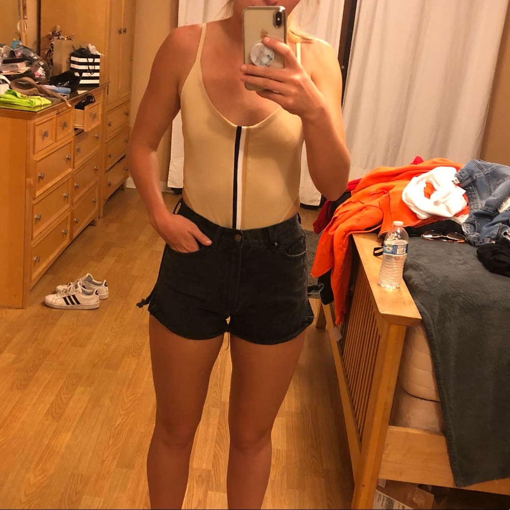 Tan Bodysuit